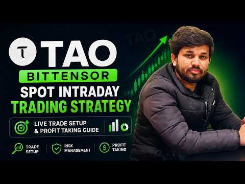 TAO Bittensor Spot Intraday Trading Strategy | Live Trade Setup & Profit Taking Guide