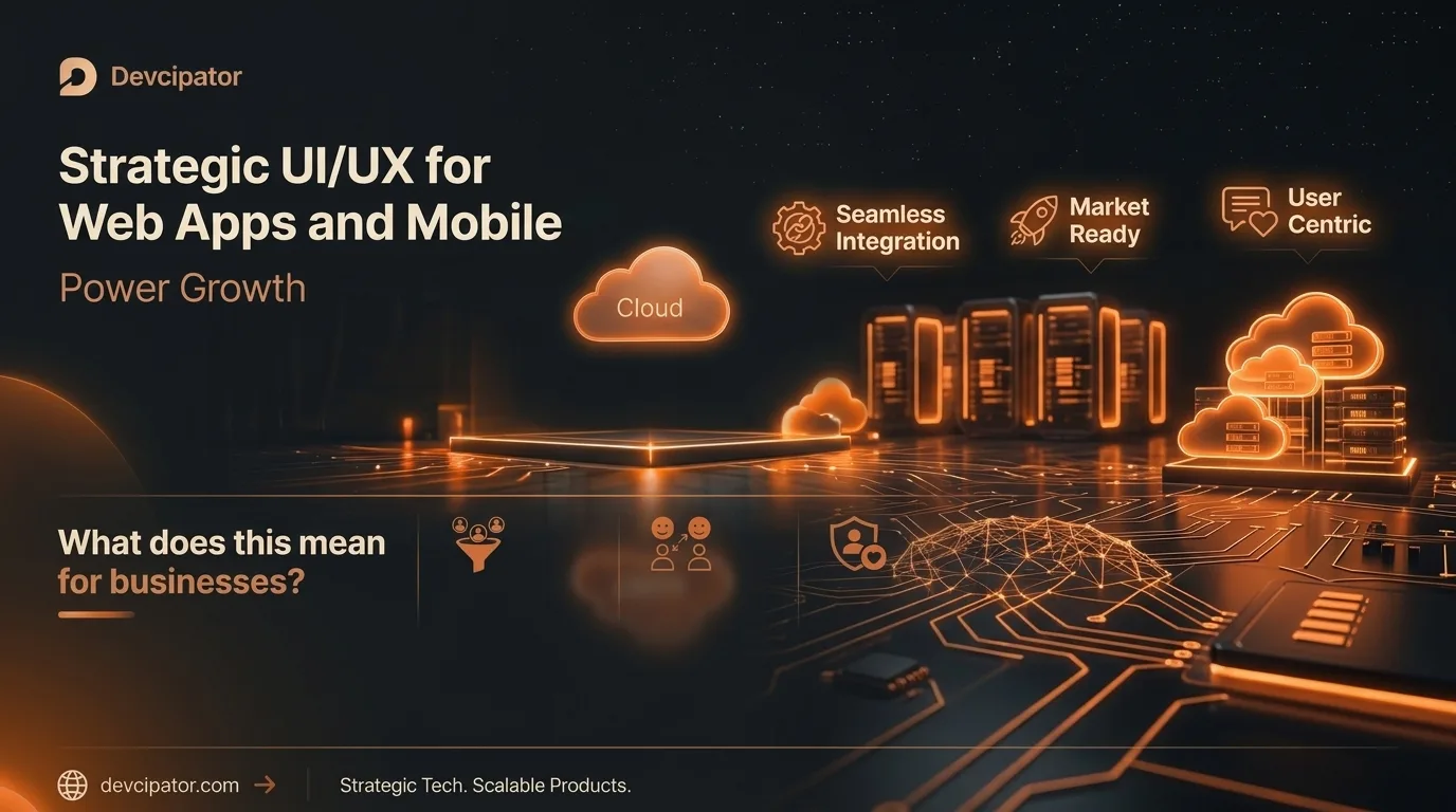 UI/UX Design for Web Apps: How Better User Experiences Drive Business Growth