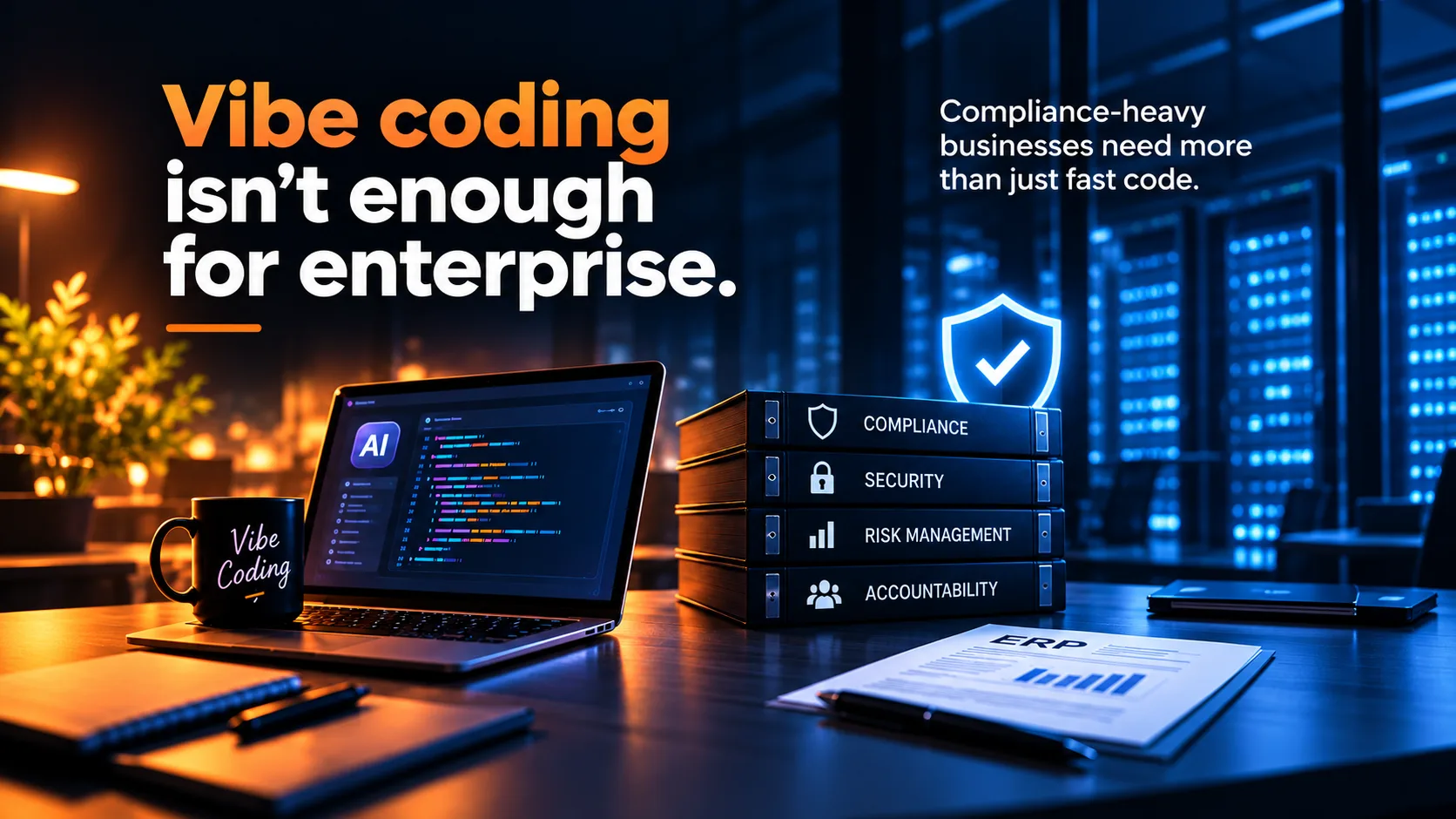 Vibe Coding Is Fast. But Enterprise ERP Needs More Than Speed.