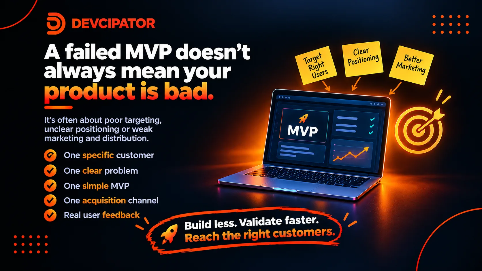 Why Your MVP Failed (And Why It Might Not Be the Product's Fault)