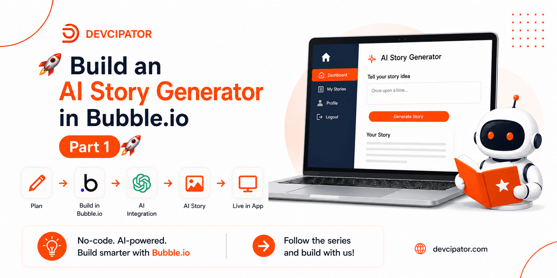 Build a AI Story Generation App in Bubble.io | Part 1 - Figma Flow & Auth System