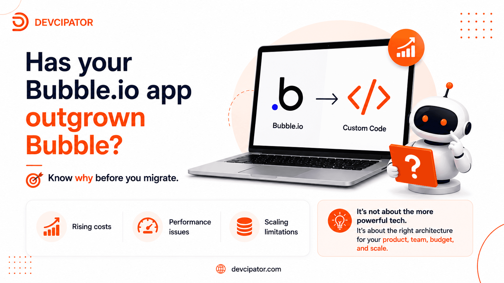 Should You Move Your Bubble.io App to Custom Code? A Practical Guide