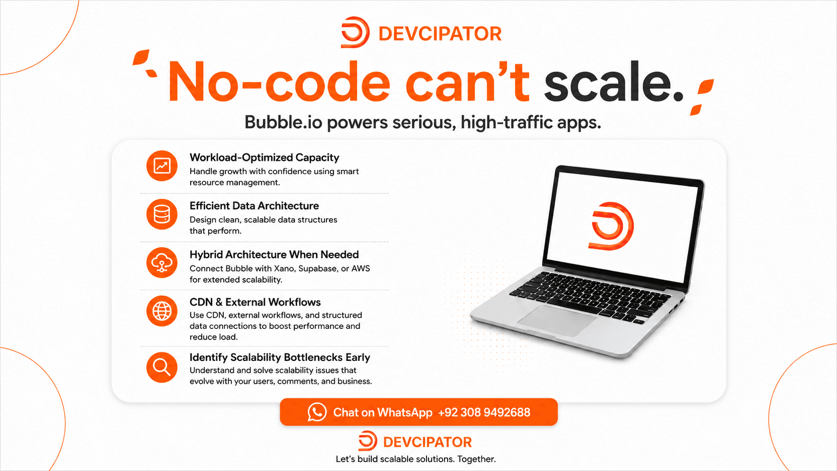 No-Code Apps Can't Scale? Here's Why That's a Myth